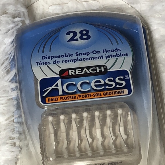Reach Access Daily Floss Pink Fuchsia 36 DisposableSnap-on Heads NWT 🩷 - Picture 3 of 5